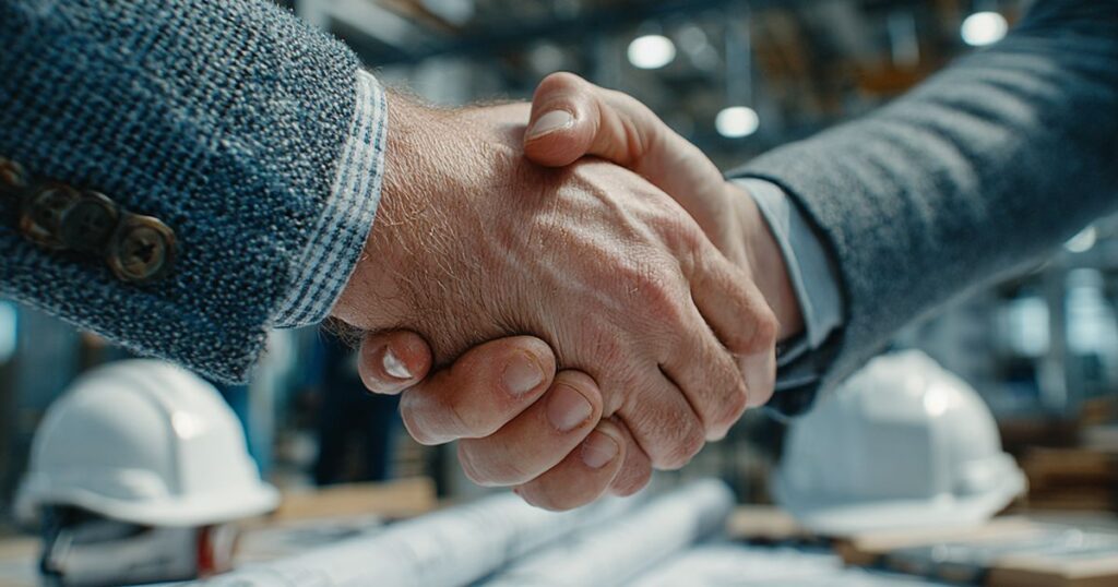 信頼できる施工会社を選ぶための打ち合わせ風景